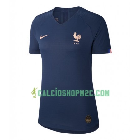 Francia Maglia Prima Mondiali calcio femminile 2019 Manica Corta